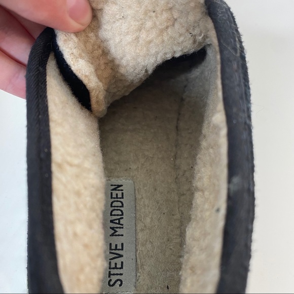 Steve Madden | Suede Sherpa Lined Sneakers - Picture 6 of 8